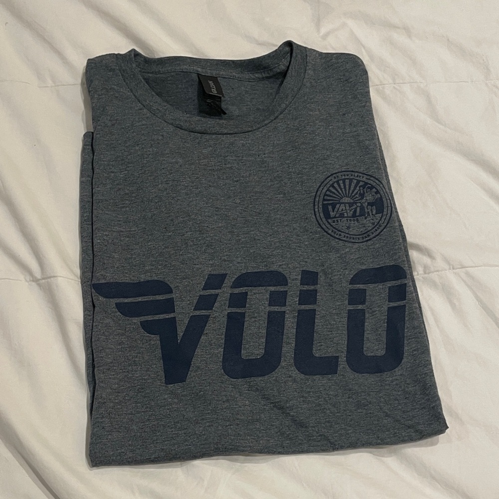 Gildan Dark Gray Short Sleeve Volo Tee